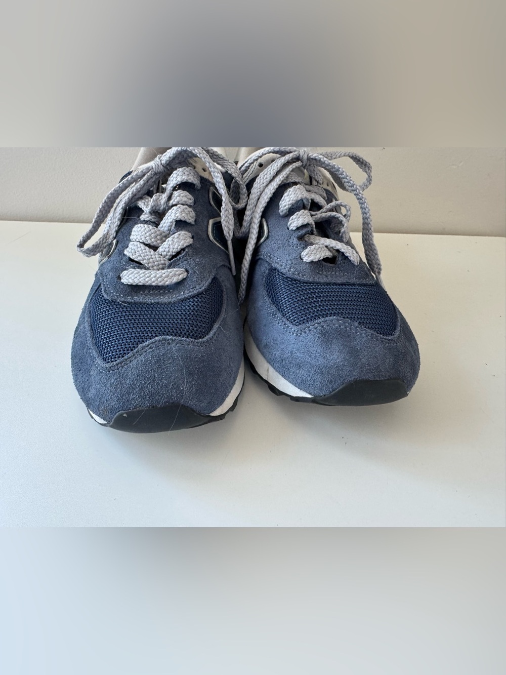 New Balance 574 Classic Sz 7.5 Womens Blue Sneakers Running Shoes EU 38 - Picture 5 of 11